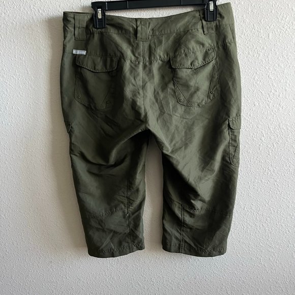 Columbia Women's Bit O Backside Green Capri Pants Size 6 Style AL8319 - Picture 10 of 11